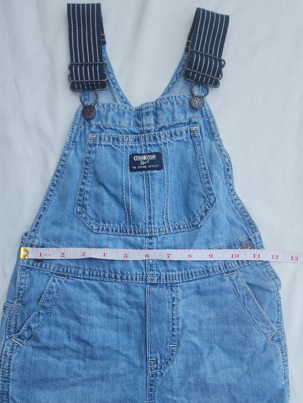 Osh Kosh Bgosh Size 5t Denim Overalls - Picture 3 of 5